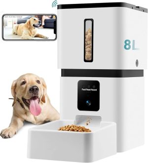 Smart Pet Feeder Smart Automatic Pet Feeder with Camera – The Ultimate Pet Care Upgrade
